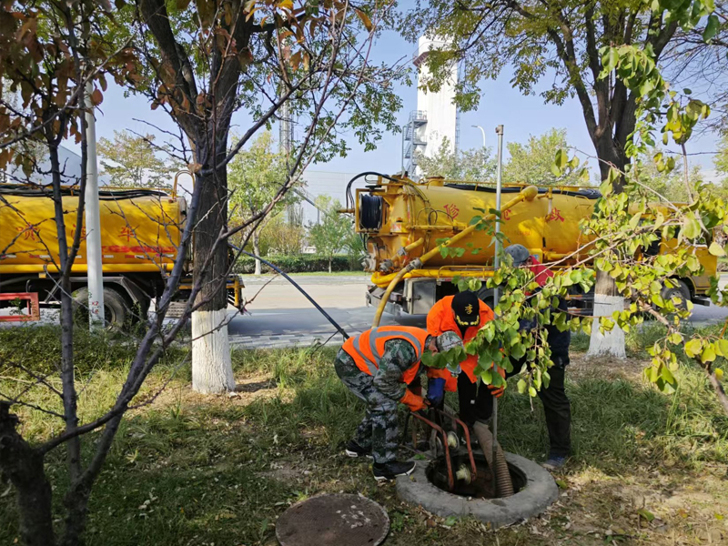 锁二厂区管道清洗